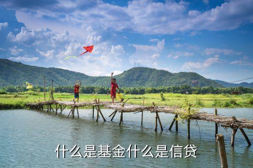 什么是基金什么是信貸