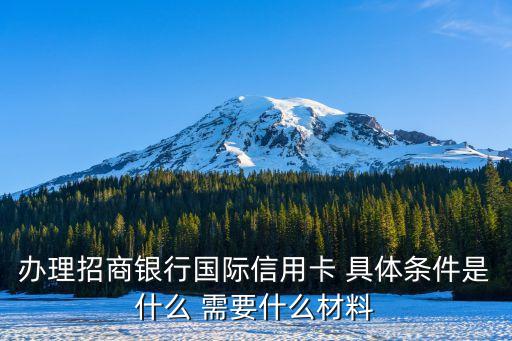 招行國際IC卡怎么辦理，招行一卡通M卡 網(wǎng)上申請之后 是如何辦理的