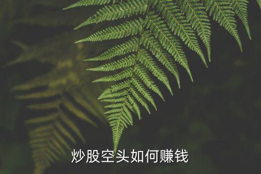 股票做空 怎么掙錢，求科普股市做空者怎么產(chǎn)生利潤