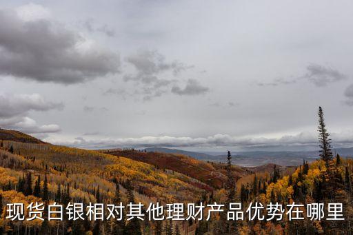 現(xiàn)貨白銀相對(duì)其他理財(cái)產(chǎn)品優(yōu)勢(shì)在哪里