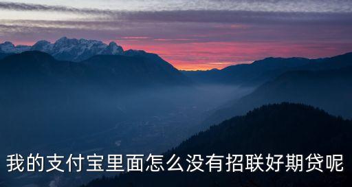 怎么申請好期貸，開通招聯好期貸款額度技巧