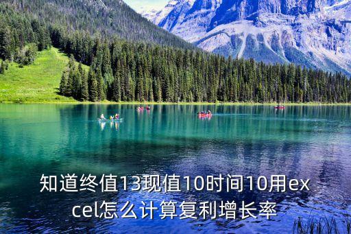 復(fù)利增長(zhǎng)率怎么計(jì)算，復(fù)合增長(zhǎng)率是什么意思