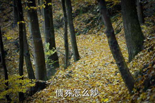 債券怎么炒