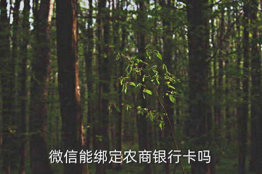 農(nóng)商銀行怎么綁定微信，微信怎么綁定農(nóng)村商業(yè)銀行