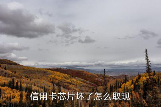 信用卡芯片受損怎么辦，銀行卡芯片壞了怎么辦