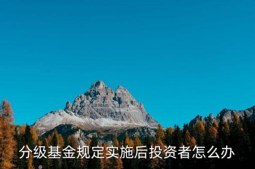 基金新規(guī)散戶怎么辦，分級基金新規(guī)網(wǎng)絡(luò)開戶的怎么辦必須去開戶營業(yè)部么