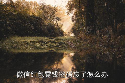微信紅包以前沒有密碼忘了怎么辦，紅包的密碼忘了怎么打開