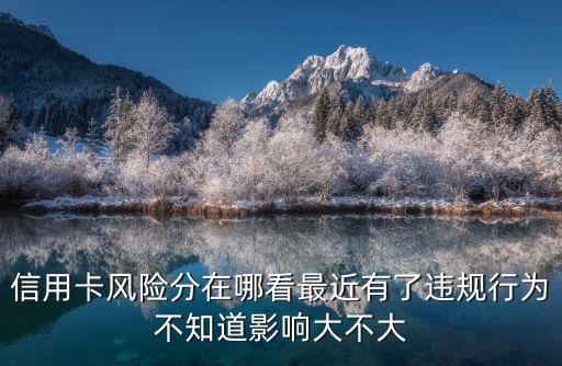 怎么算信用卡存在風(fēng)險(xiǎn)，什么叫銀行信用卡系統(tǒng)風(fēng)險(xiǎn)