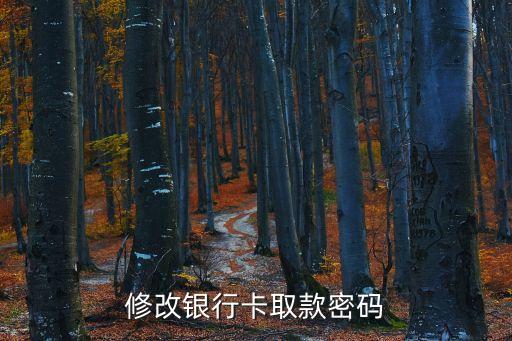 寧夏銀行怎么修改取錢密碼，怎樣在取錢機(jī)上改密碼