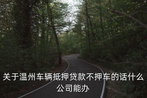 溫州車貸怎么選，溫州貸款哪個銀行便宜
