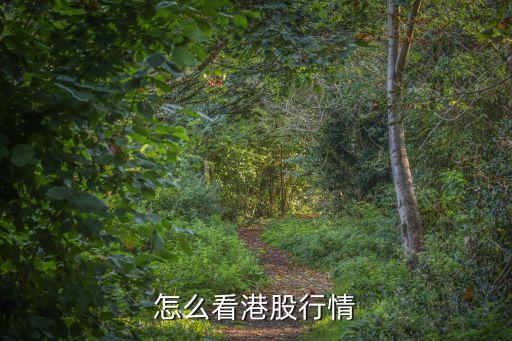 怎么看港股行情