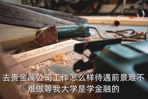 去貴金屬公司工作怎么樣待遇前景難不難做等我大學(xué)是學(xué)金融的