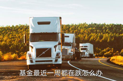 基金最近一周都在跌怎么辦