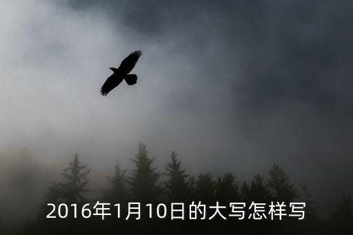 10號大寫怎么寫，大寫十怎么寫格式