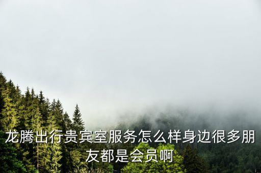 龍騰出行貴賓室服務(wù)怎么樣身邊很多朋友都是會員啊