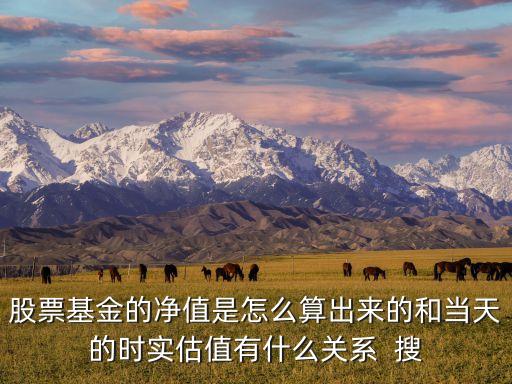 股票基金的凈值是怎么算出來(lái)的和當(dāng)天的時(shí)實(shí)估值有什么關(guān)系  搜