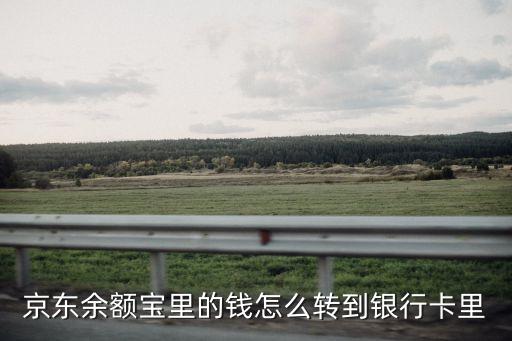 京東余額寶里的錢怎么轉(zhuǎn)到銀行卡里