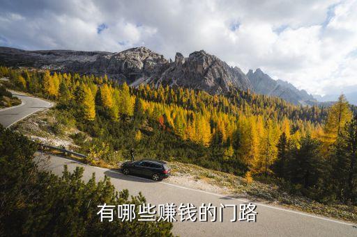 有哪些賺錢的門路