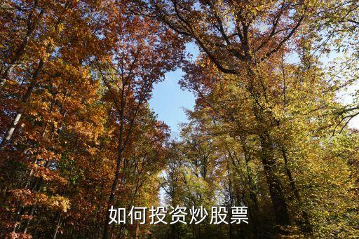 股票應(yīng)該怎么投入資金，如何投資股票