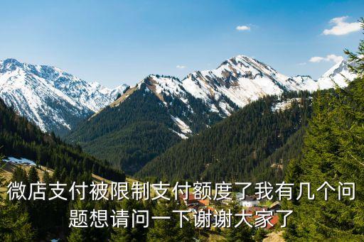微店交易限額怎么辦，微店限額500元怎么解決