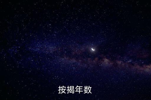 按揭年數(shù)