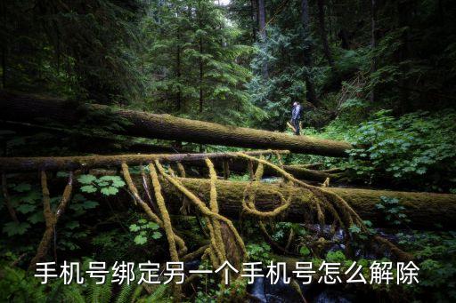 手機(jī)號綁定另一個手機(jī)號怎么解除