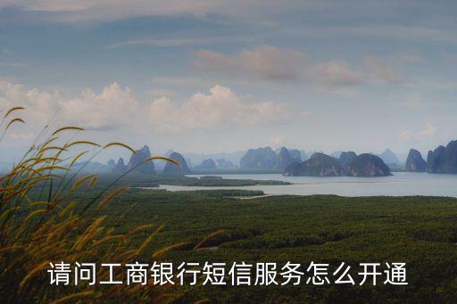 請(qǐng)問(wèn)工商銀行短信服務(wù)怎么開通