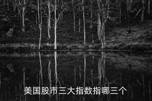 美國股市三大指數(shù)指哪三個