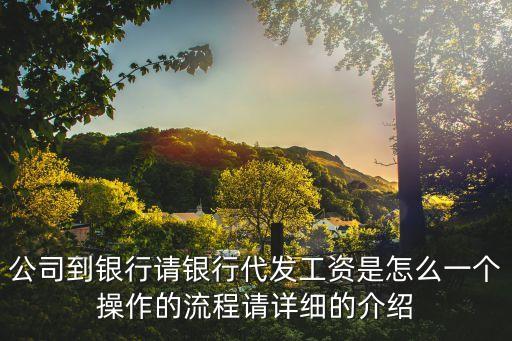 怎么設(shè)置代發(fā)工資，怎樣用excel制作銀行代發(fā)工資的工資表