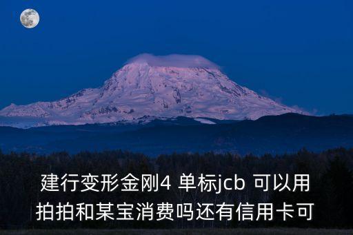 建行變形金剛信用卡怎么用，建行信用卡怎么用