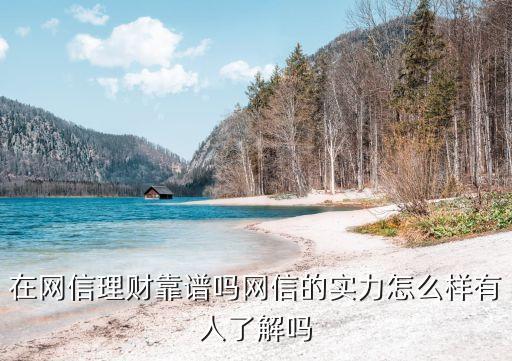 網(wǎng)信金融集團(tuán)怎么，網(wǎng)信理財(cái)怎么樣