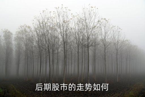 后期股市的走勢如何