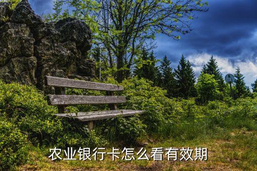 農(nóng)村信用卡有效期怎么看，中國農(nóng)村信用卡的有效期怎么看我看不到有
