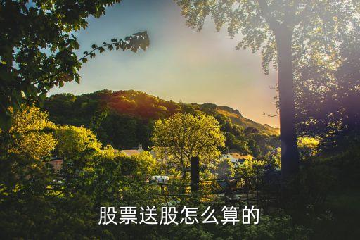 送轉(zhuǎn)股怎么計算，股票送股怎么算的