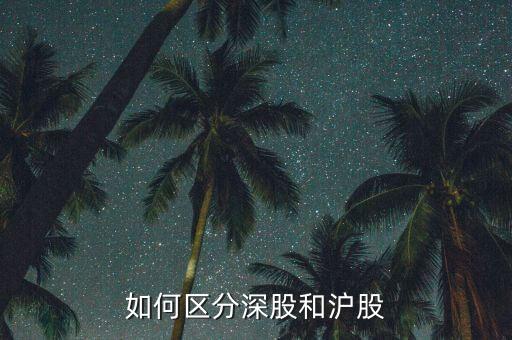怎么區(qū)分是深市，如何區(qū)分滬深市股票