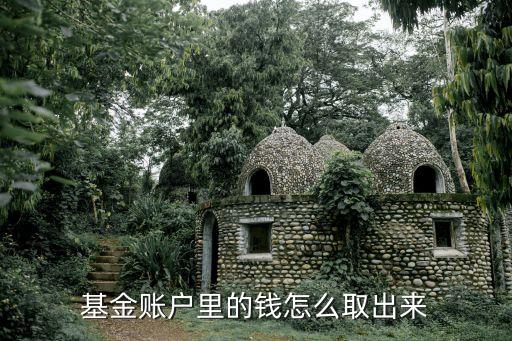 基金賬戶里的錢怎么取出來(lái)