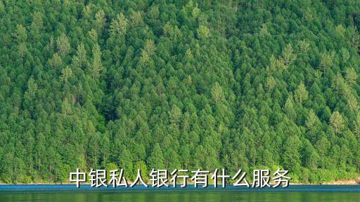 中銀私人銀行有什么服務(wù)