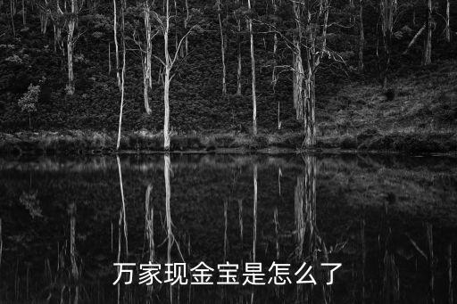 萬家現(xiàn)金寶是怎么了