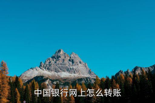 中國銀行公交lc卡怎么轉(zhuǎn)賬，中國銀行網(wǎng)銀能給交通卡轉(zhuǎn)賬嗎