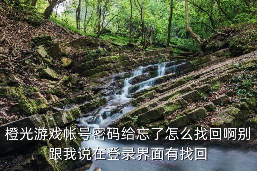 橙子賬戶怎么找回密碼，橙子銀行怎樣找回交易密碼