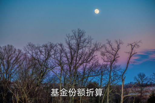 基金份額折算