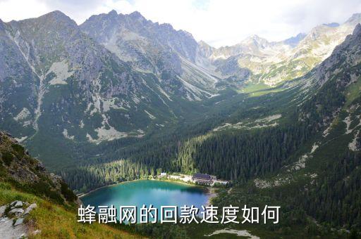 蜂融網(wǎng)公司怎么樣，蜂融網(wǎng)的回款速度如何