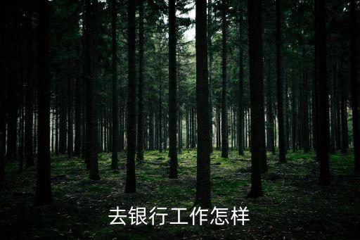 現(xiàn)在進銀行工作怎么樣，去銀行工作怎樣