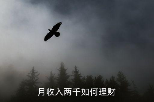 月收入兩千如何理財(cái)