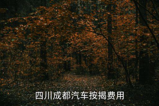 四川汽車貸款價錢怎么樣，按揭汽車月付多少錢成都