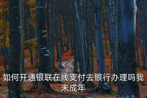 銀聯(lián)電視支付怎么開通，怎么開通銀聯(lián)網(wǎng)上支付開通手續(xù)