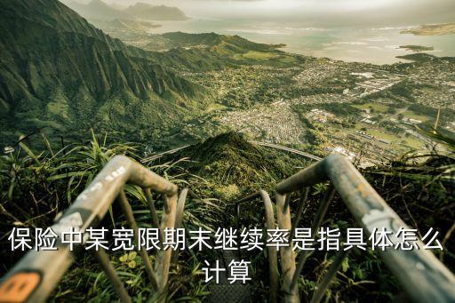 太平人壽繼續(xù)率怎么算，保險(xiǎn)繼續(xù)率