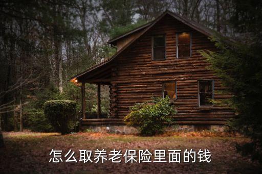 怎么取養(yǎng)老保險(xiǎn)里面的錢