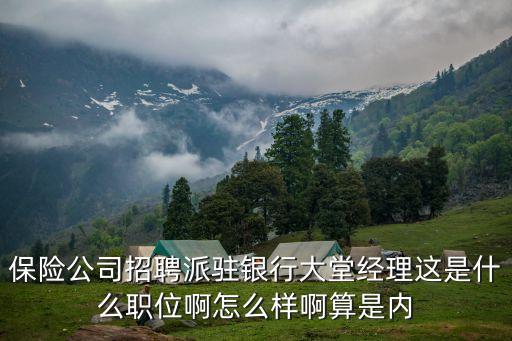 平安的大堂經(jīng)理怎么樣，平安銀行大堂經(jīng)理怎么樣