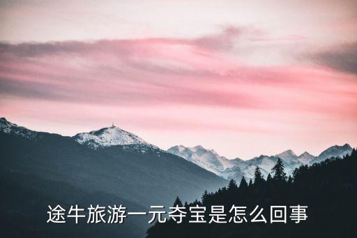 途牛怎么賺錢，途牛怎么套現(xiàn)